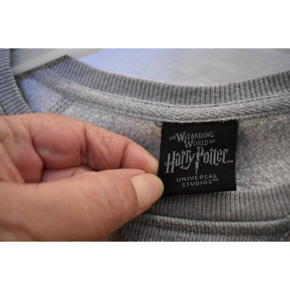 Unisex Universal Studios Harry Potter Bleached Out Sweatshirt Gryffindor Size M - Picture 5 of 8